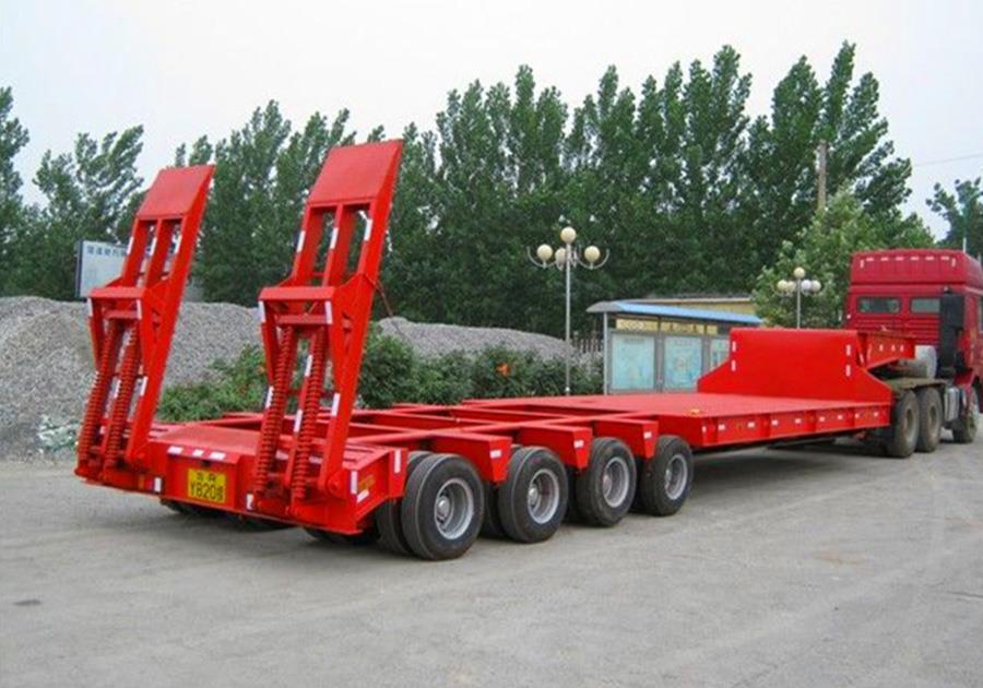 5 line 10 axles 120tons lowbed trailer